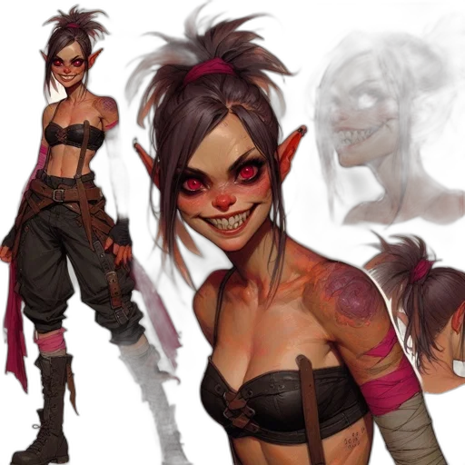 concept art, fantasy art, cyberpunk, comic book art transparent PNG cut-out