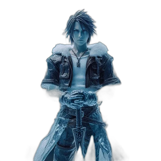 jacket, sword, weapon, concept art transparent PNG cut-out