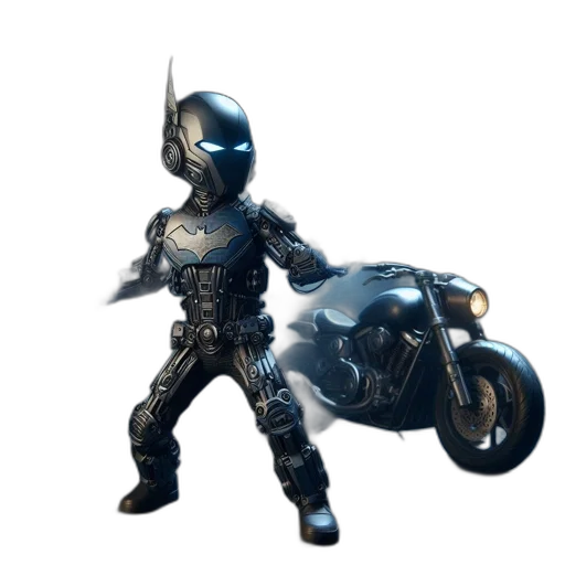 weapon, robot, concept art, 3d render transparent PNG cut-out