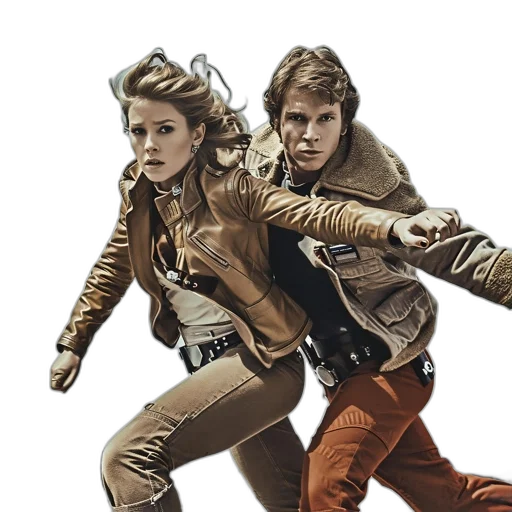 jacket, comic book art, concept art, outer space transparent PNG cut-out