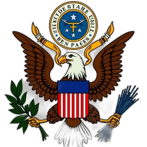 staff, logo, united, states transparent PNG cut-out
