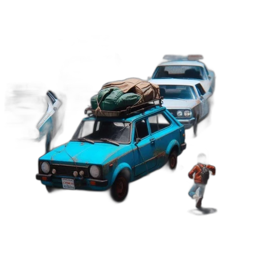 car, weapon, robot, creature transparent PNG cut-out