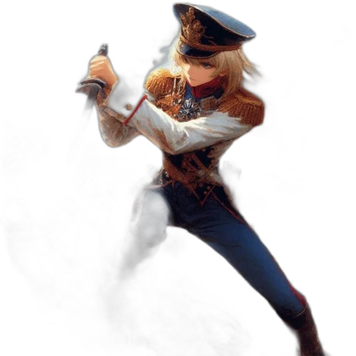 staff, weapon, sword, jacket transparent PNG cut-out