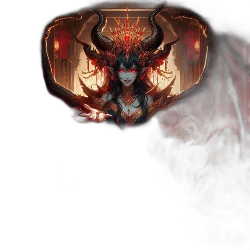 dragon, mask, weapon, crown transparent PNG cut-out