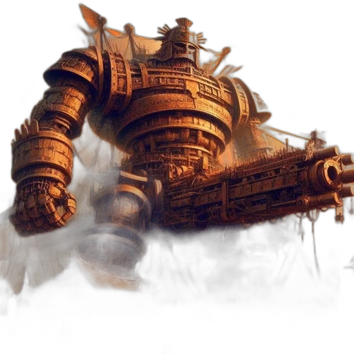 weapon, robot, dragon, sword transparent PNG cut-out