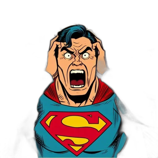 face, comic book art, cartoon, concept art transparent PNG cut-out