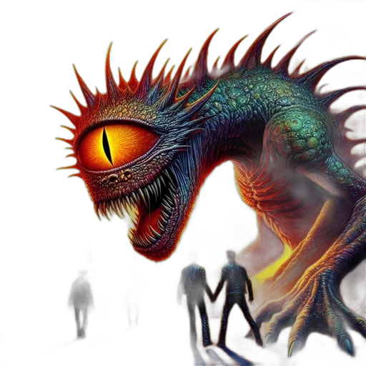 dragon, creature, animal, mask transparent PNG cut-out