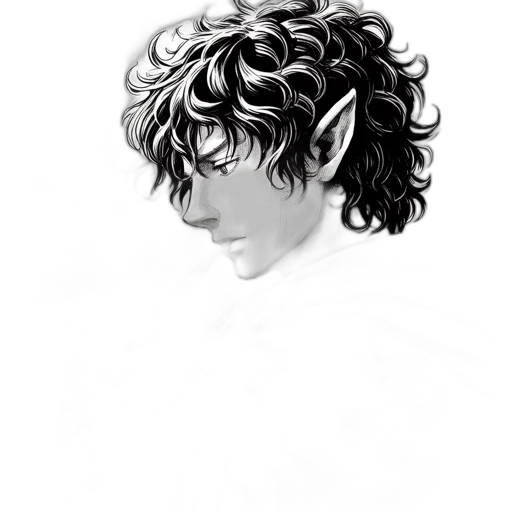 hair, face, crown, dragon transparent PNG cut-out