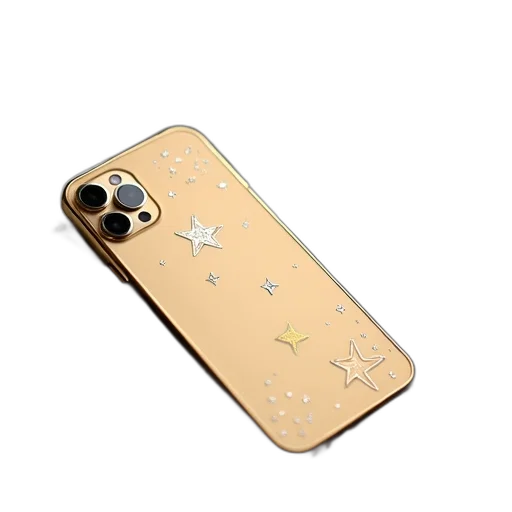 jewelry, staff, 3d render, gold-colored transparent PNG cut-out