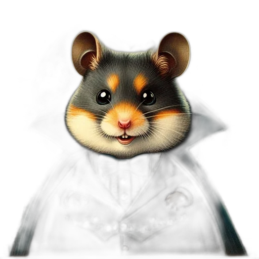 animal, face, staff, photorealistic transparent PNG cut-out