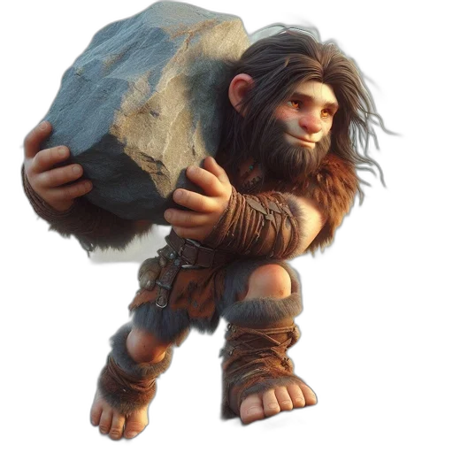 creature, animal, weapon, staff transparent PNG cut-out