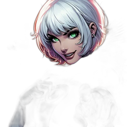 face, mask, creature, robot transparent PNG cut-out