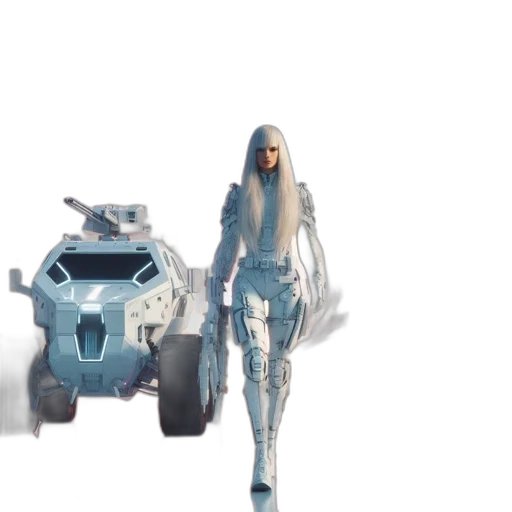 robot, weapon, car, creature transparent PNG cut-out