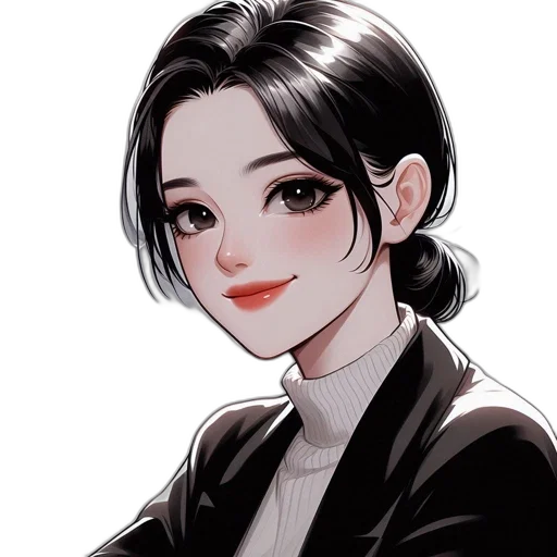 staff, face, jacket, cartoon transparent PNG cut-out