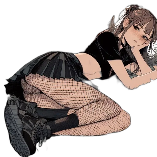 dress, shoes, weapon, concept art transparent PNG cut-out