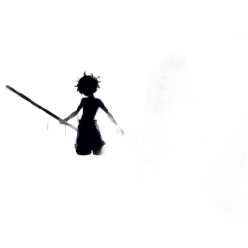 sword, robot, staff, dragon transparent PNG cut-out