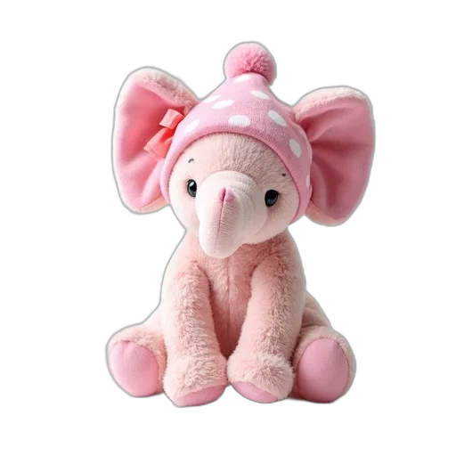 animal, 3d render, plush, toy transparent PNG cut-out