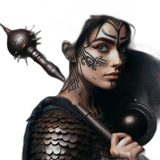 jewelry, mask, staff, dragon transparent PNG cut-out