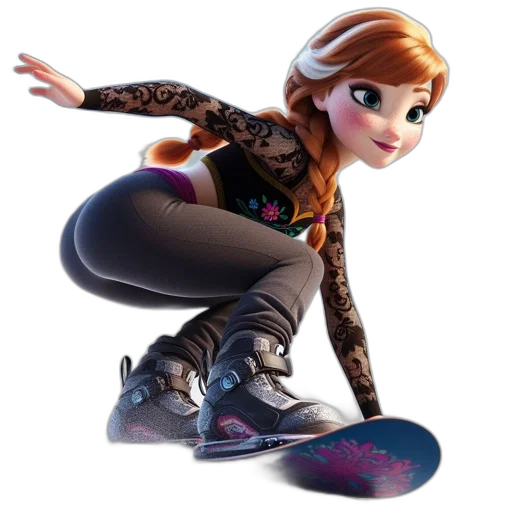 shoes, concept art, 3d render, cartoon transparent PNG cut-out