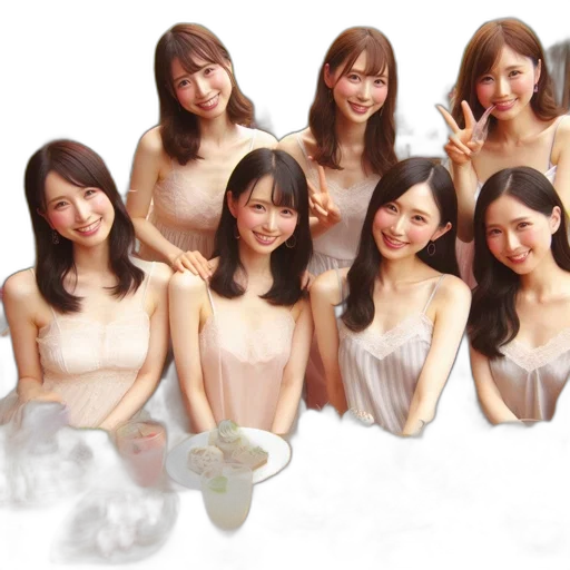 jewelry, food, mask, face transparent PNG cut-out