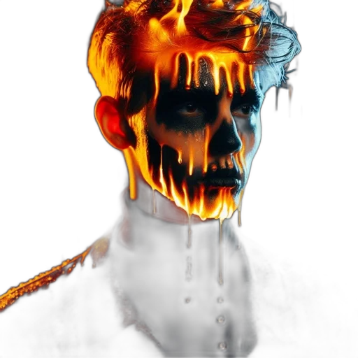 mask, face, jacket, staff transparent PNG cut-out