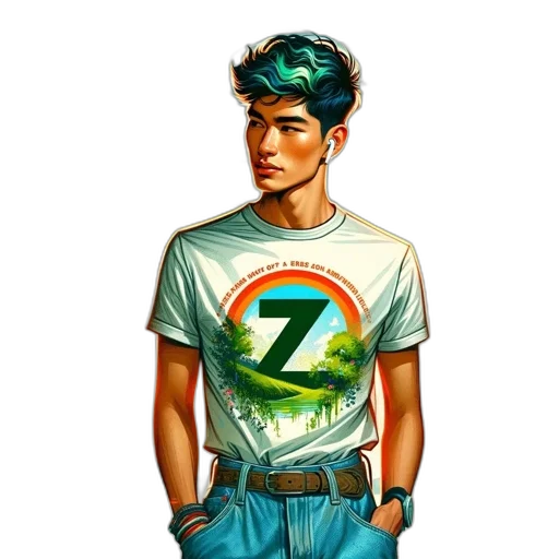vaporwave, pixel art, fantasy art, cartoon transparent PNG cut-out