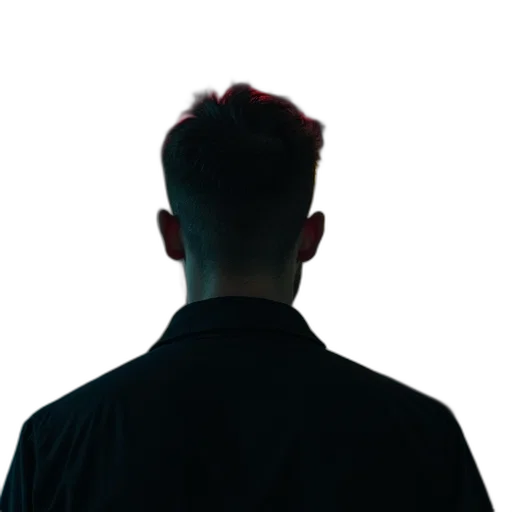 jacket, hair, staff, face transparent PNG cut-out