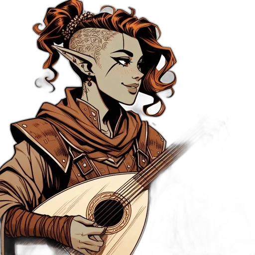 staff, concept art, fantasy art, comic book art transparent PNG cut-out