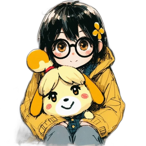 animal, staff, jacket, mask transparent PNG cut-out
