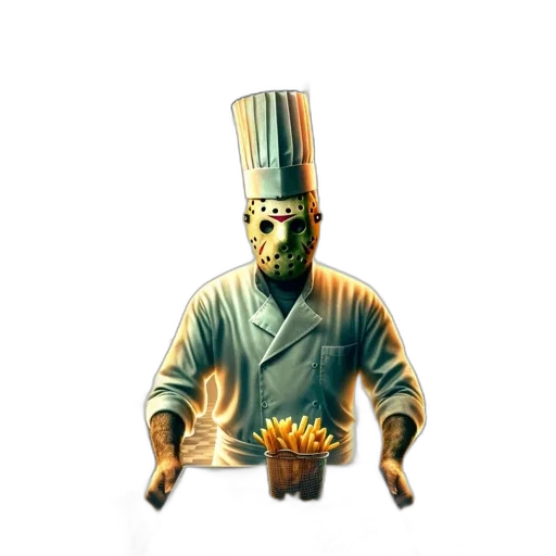 staff, food, mask, creature transparent PNG cut-out