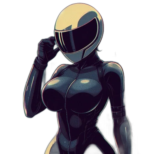robot, mask, concept art, comic book art transparent PNG cut-out