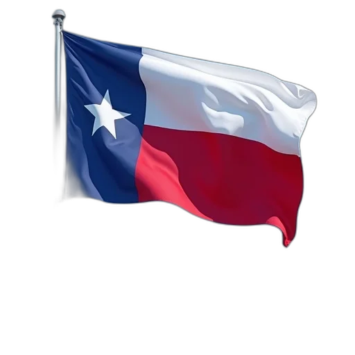 flag, democratic, democratice, shown transparent PNG cut-out