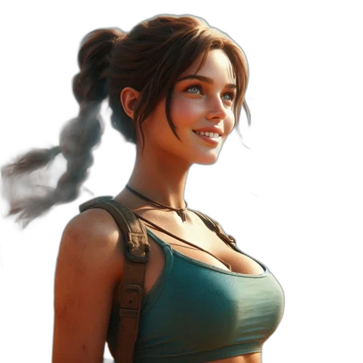 face, staff, concept art, fantasy art transparent PNG cut-out