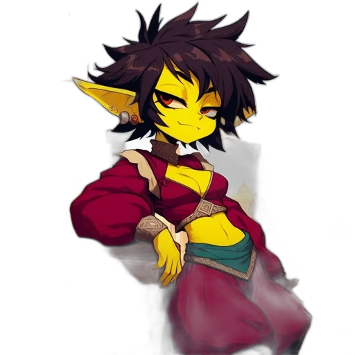 staff, mask, dragon, jacket transparent PNG cut-out