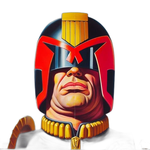 mask, robot, face, comic book art transparent PNG cut-out