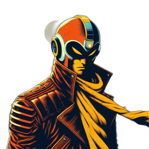mask, jacket, robot, animal transparent PNG cut-out