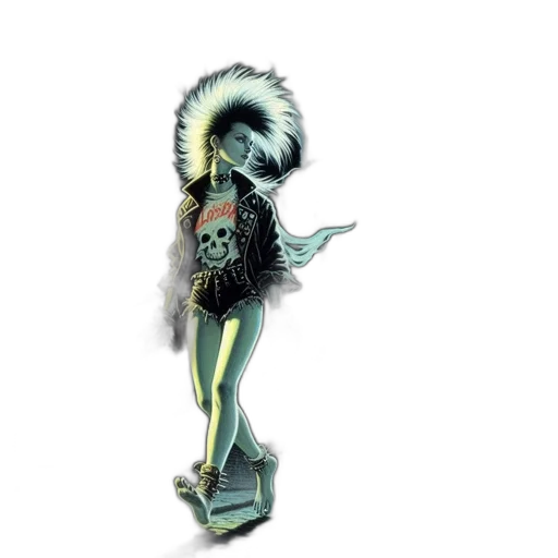 staff, creature, robot, jewelry transparent PNG cut-out