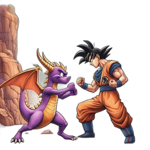 dragon, concept art, fantasy art, comic book art transparent PNG cut-out