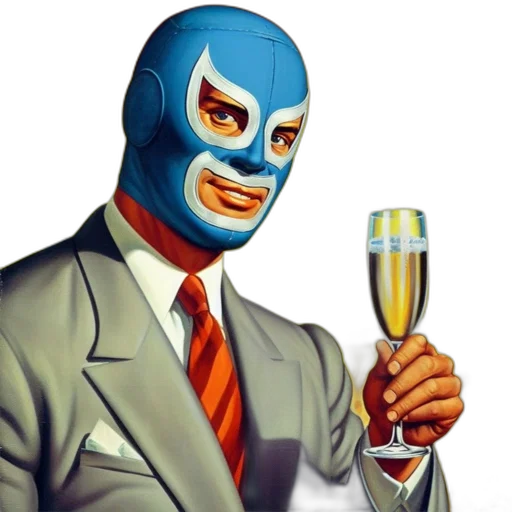 mask, comic book art, festive, gathering transparent PNG cut-out