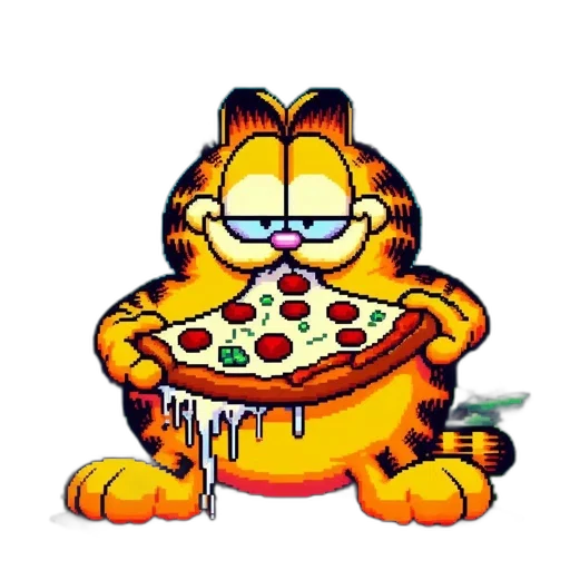 food, animal, pixel art, concept art transparent PNG cut-out