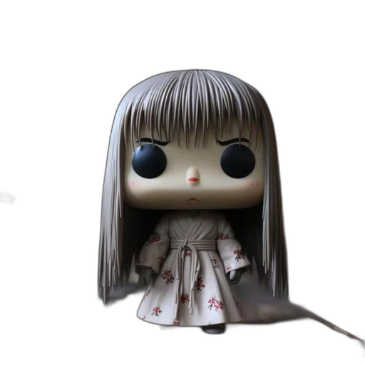 hair, creature, 3d render, concept art transparent PNG cut-out