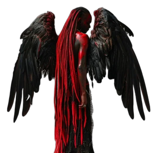 creature, hair, staff, animal transparent PNG cut-out