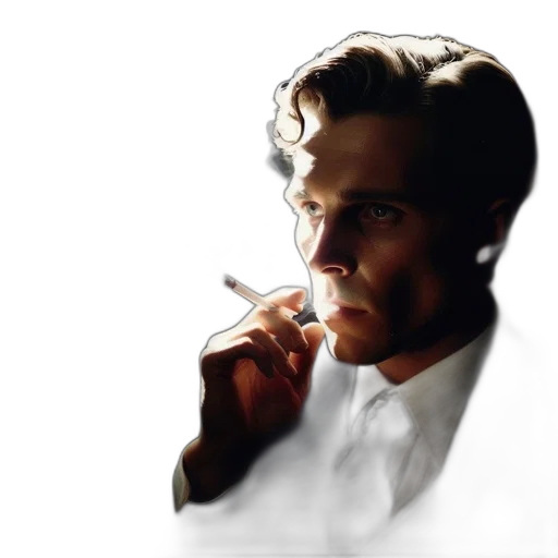 face, photorealistic, comic book art, watercolor transparent PNG cut-out