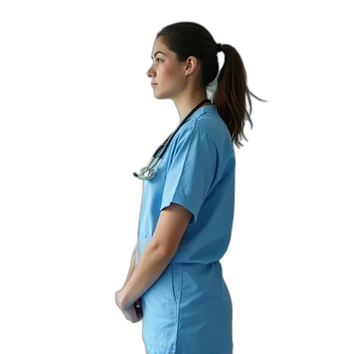 staff, adult, health, nursing transparent PNG cut-out