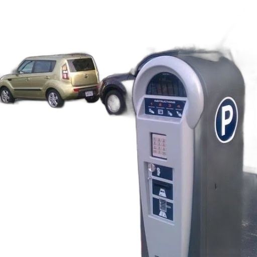 car, robot, 3d render, photorealistic transparent PNG cut-out
