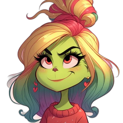 staff, crown, face, cartoon transparent PNG cut-out