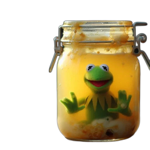 food, glass, jar, holds transparent PNG cut-out