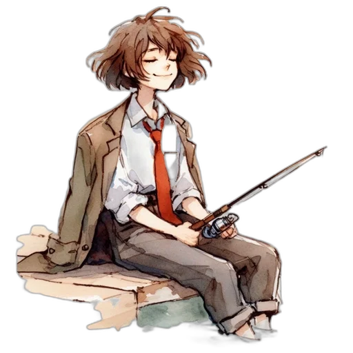 staff, weapon, sword, watercolor transparent PNG cut-out