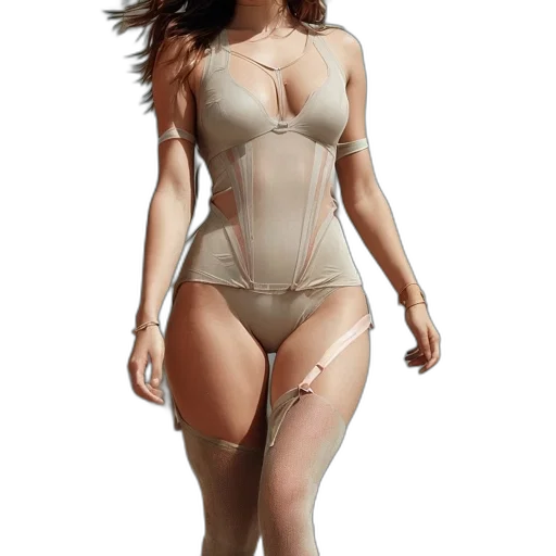 dress, photorealistic, 3d render, concept art transparent PNG cut-out
