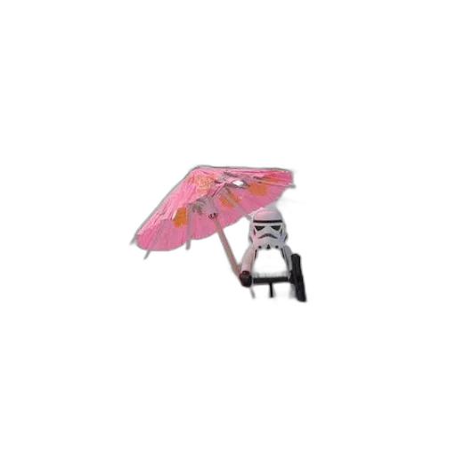umbrella, staff, hat, weapon transparent PNG cut-out